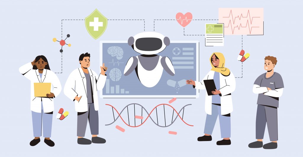 Who uses artificial intelligence in the medical field?